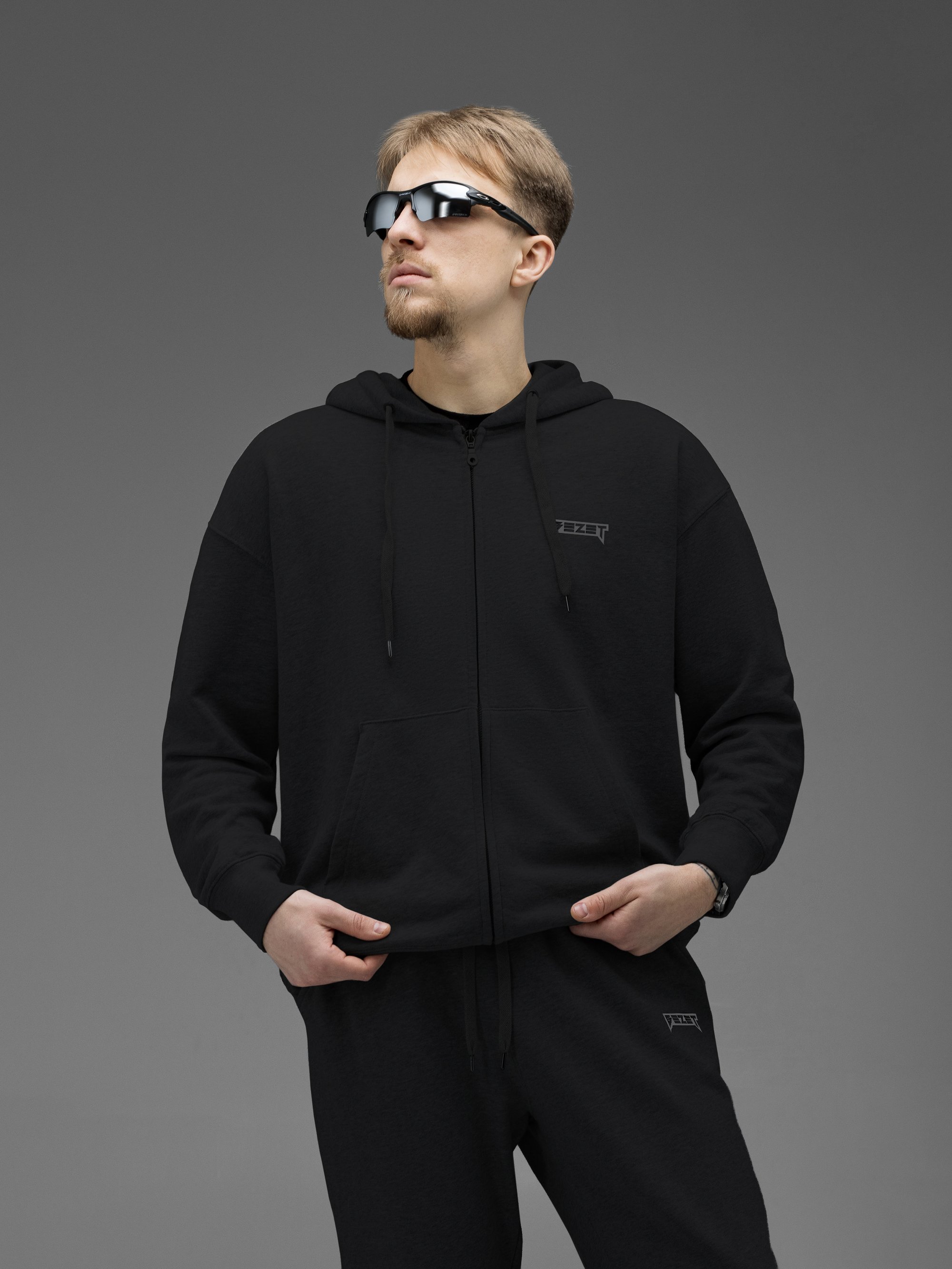 Зіп-худі BEZET Unity crew чорний - Фото 2