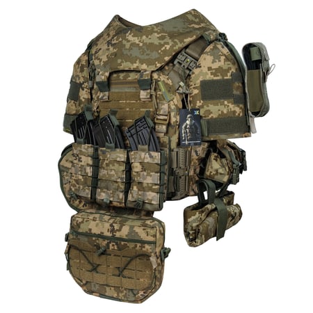 Бронекостюм штурмовий 1 класу SUIT Піксель ММ14, без плит
