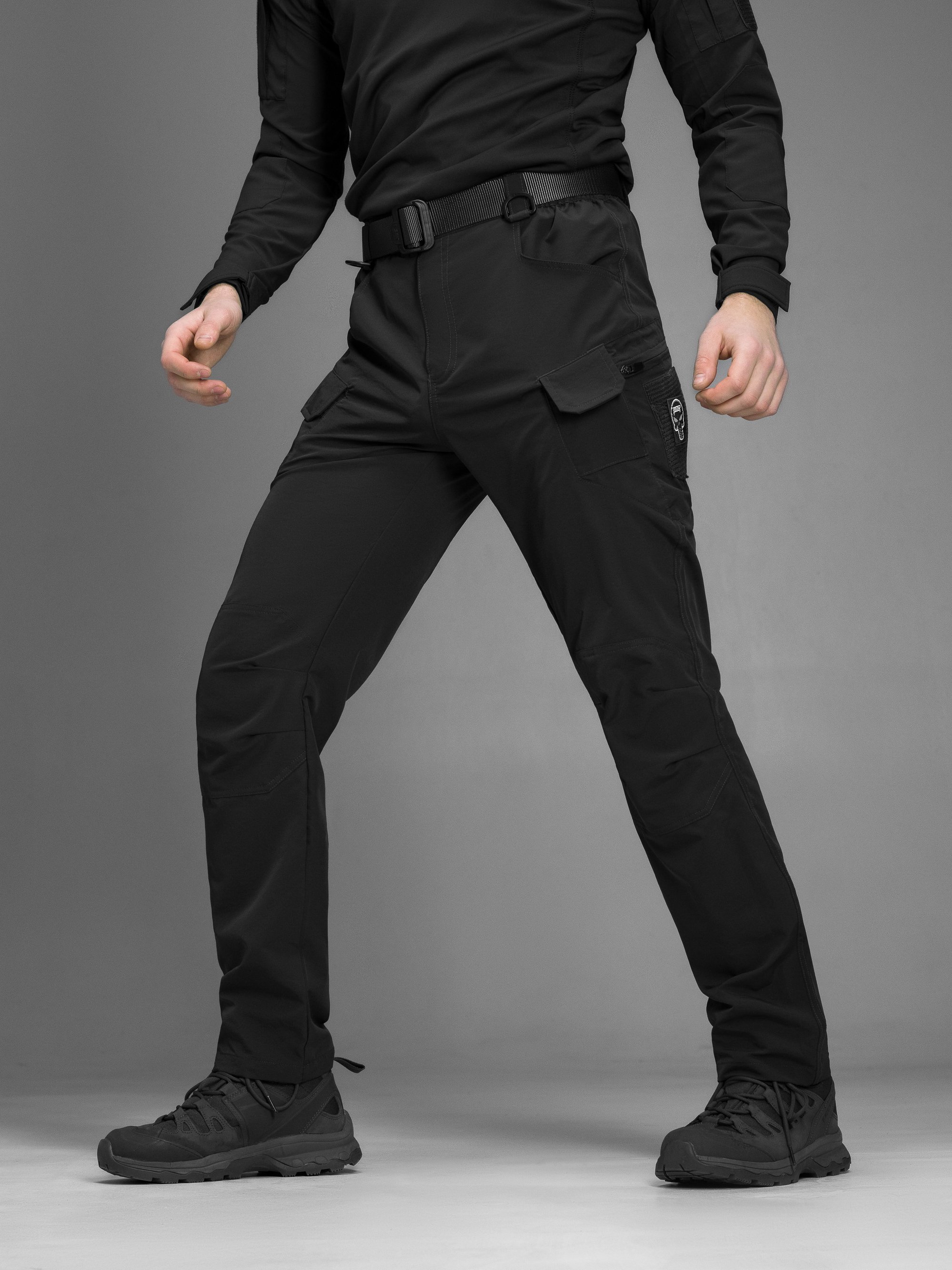 Брюки карго тактичні BEZET Байрактар чорний - Фото 5