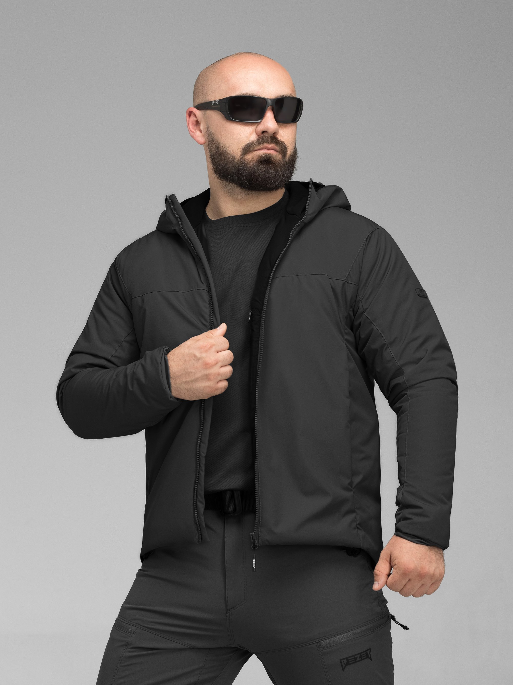 Куртка тактична BEZET Снайпер чорний - Фото 17