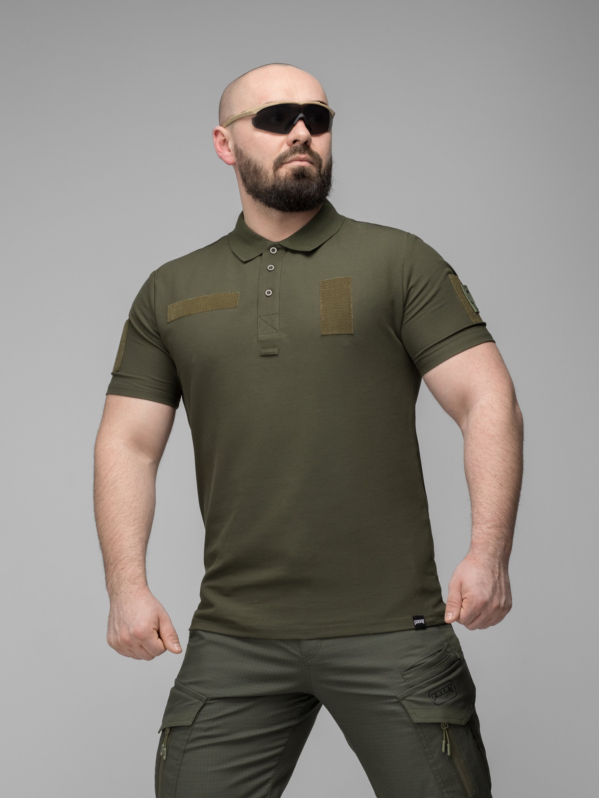 Футболка поло тактична BEZET хакі