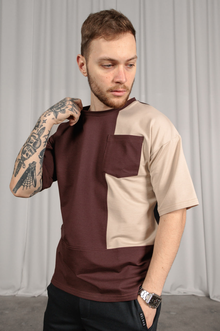 Футболка Reload - Surge, коричнева