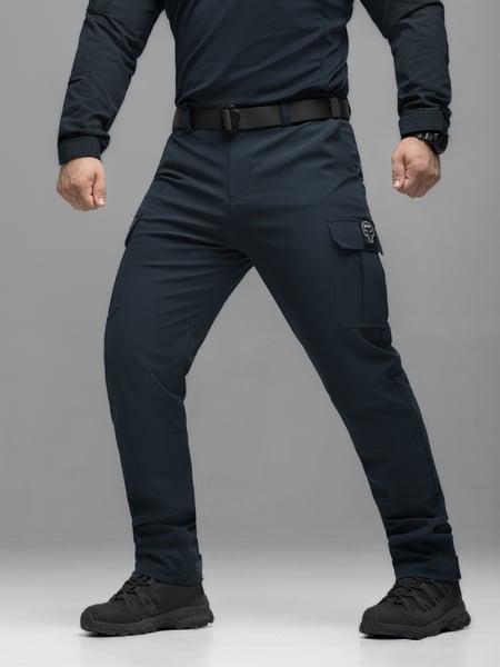 Штани карго тактичні BEZET Basic синій