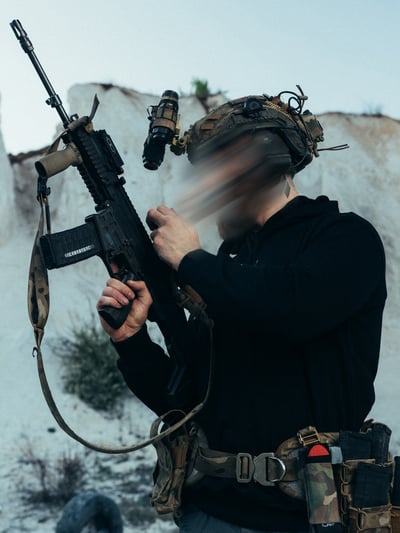 Худі BEZET Fighter чорний - Фото 16