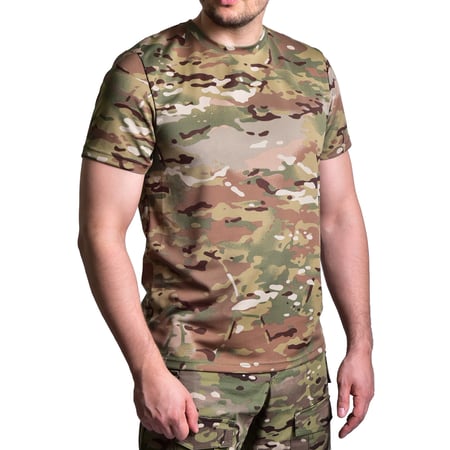Футболка Coolmax Tactical air Tee. Колір Мультикам 3XL GIG MILITARY