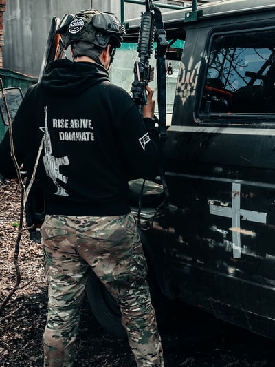 Худі BEZET Commando чорний - Фото 18
