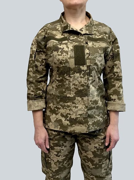 Жіночий кітель тактичний Богдана піксель MILIGUS