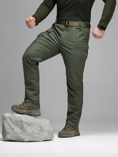 Штани карго тактичні BEZET Ranger хакі - Фото 10