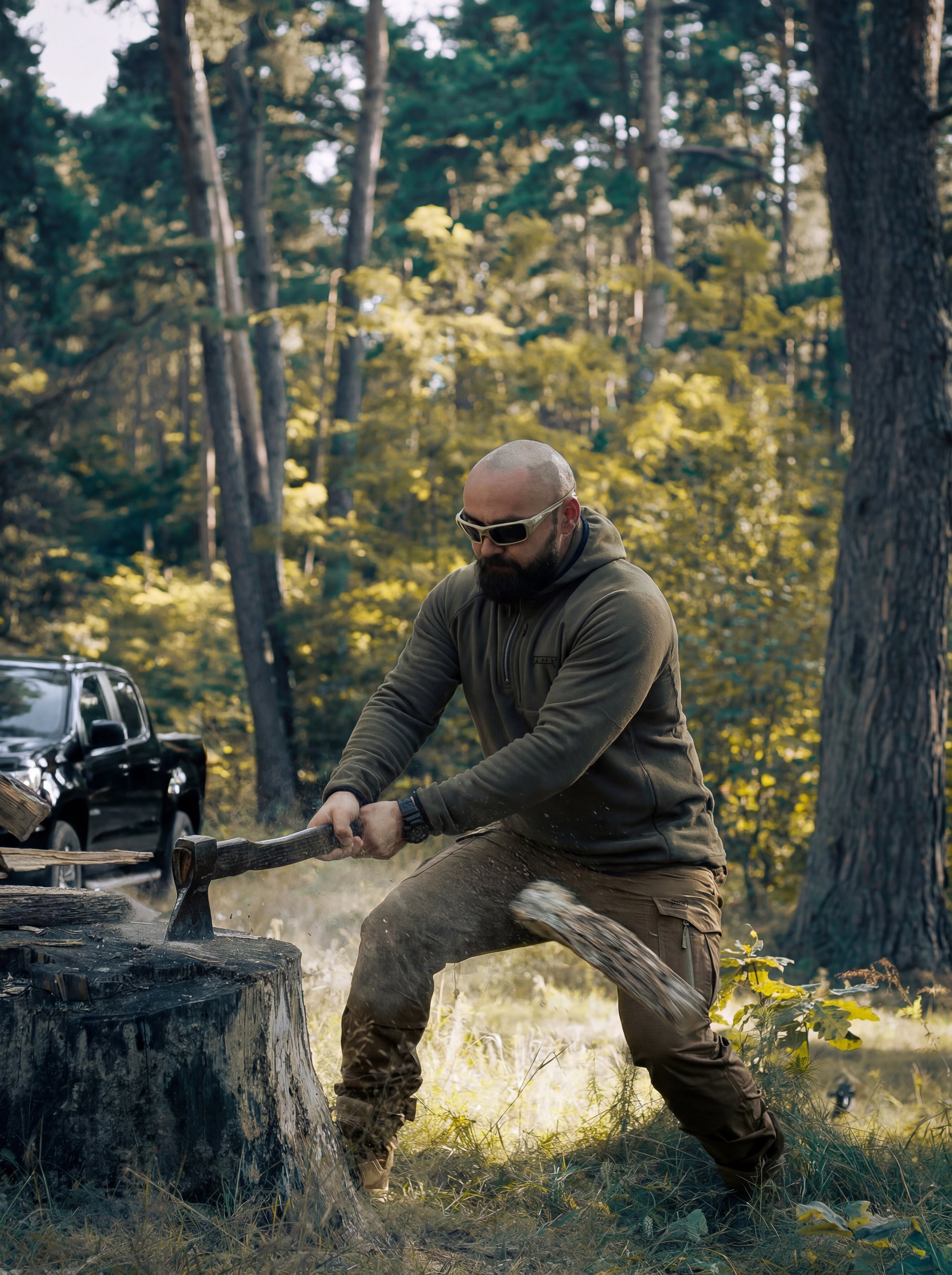 Кофта BEZET Motion хакі - Фото 22