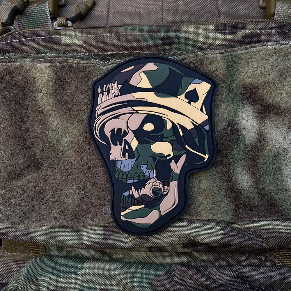 ПВХ патч "WAR camo" Paracord By Cat