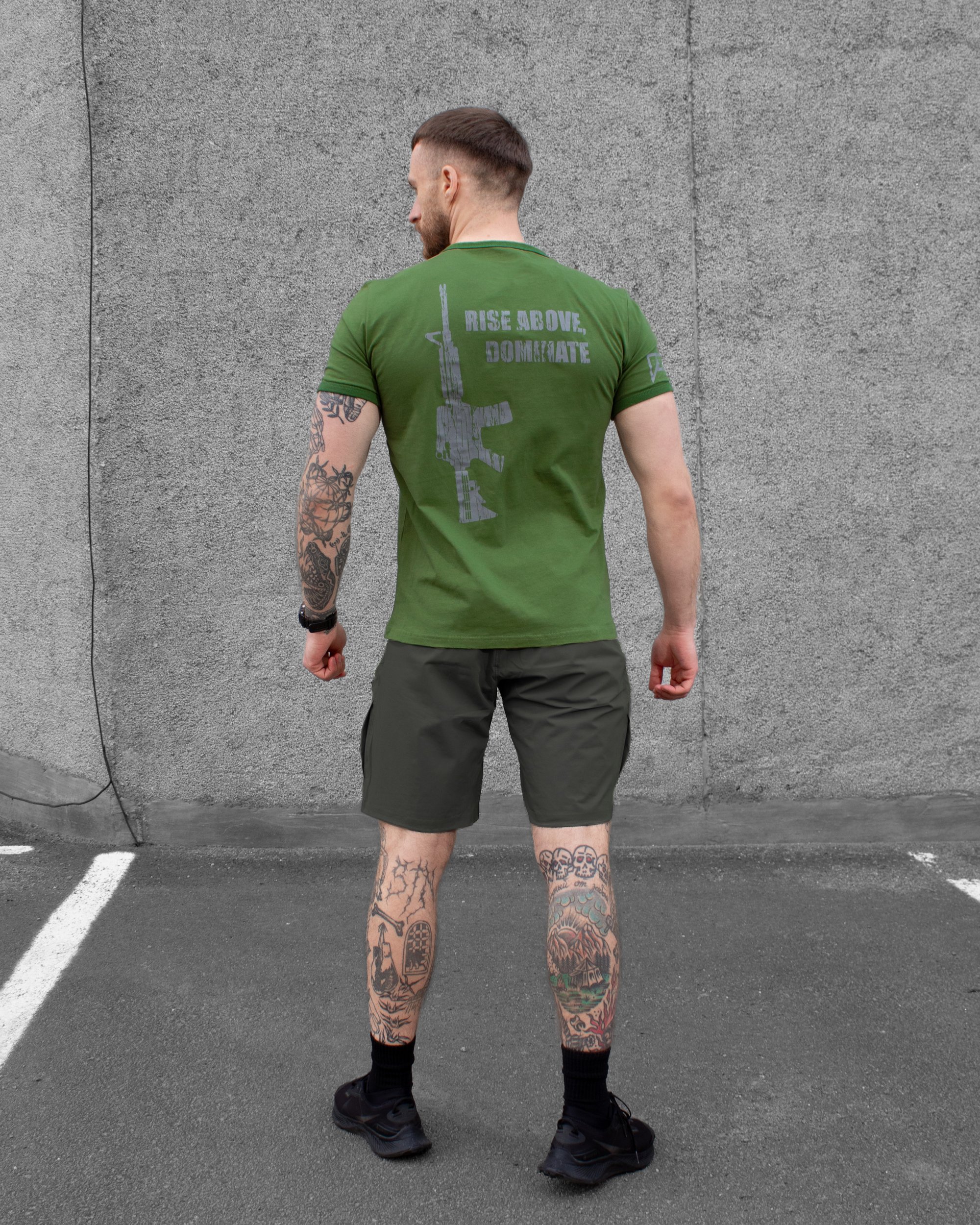 КОМПЛЕКТ (ФУТБОЛКА BEZET COMMANDO ХАКІ, ШОРТИ КАРГО ШВИДКОСОХНУЧІ BEZET ADVENTURE ХАКІ) - Фото 3