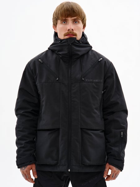 Демісезонна парка трансформер "Рейдер 2.0", чорний TURWEAR