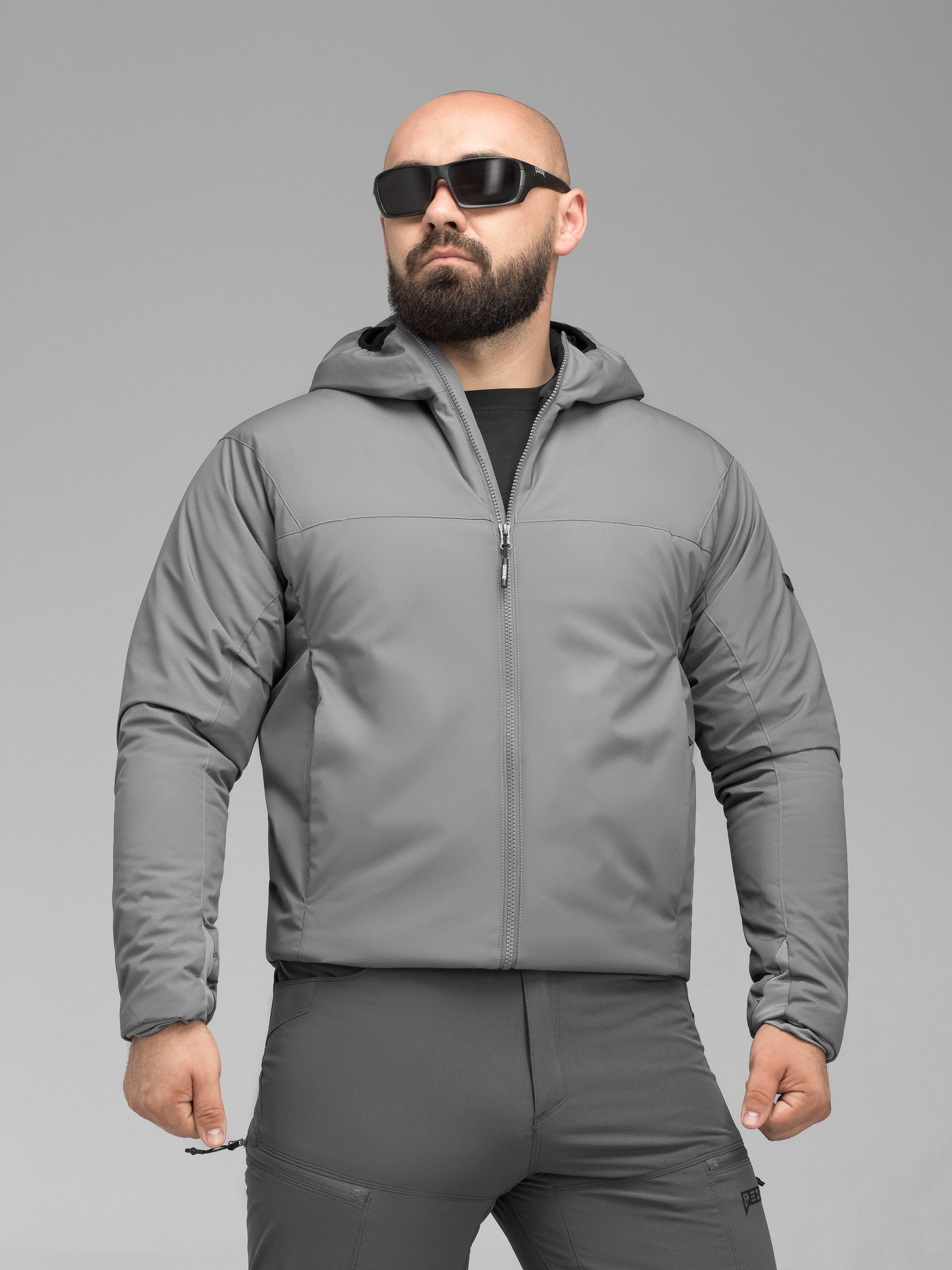 Куртка тактична BEZET Снайпер сірий - Фото 10