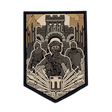 ПВХ Патч (шеврон) «Ровно» койот Brand Element