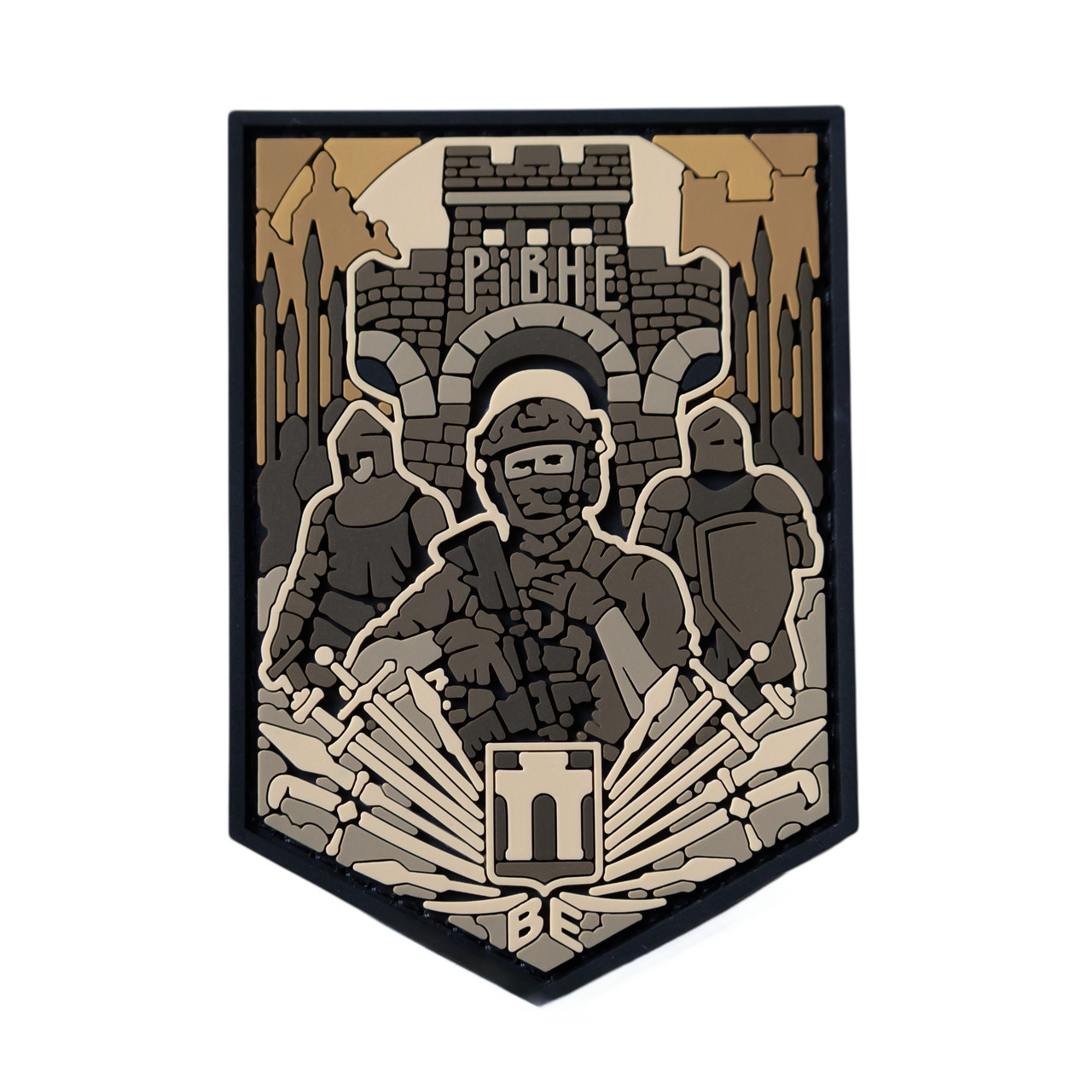 ПВХ Патч (шеврон) «Ровно» койот Brand Element