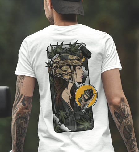 Футболка Grenade 420 біла We feel