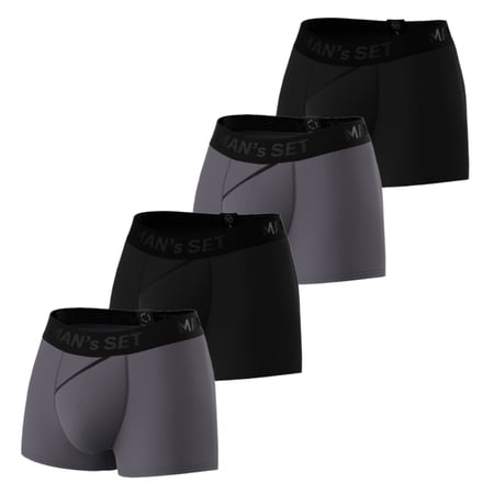 Комплект трусів Classic 2.0 Black Series, 4шт MansSet