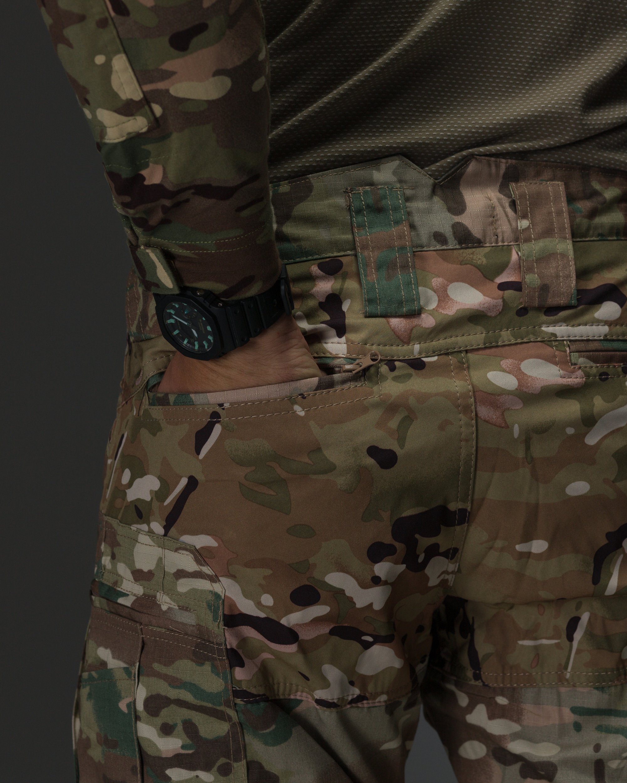 Комплект (Сорочка бойова BEZET Штурм мультикам та Штани карго тактичні BEZET Strike камуфляжний) - Фото 16