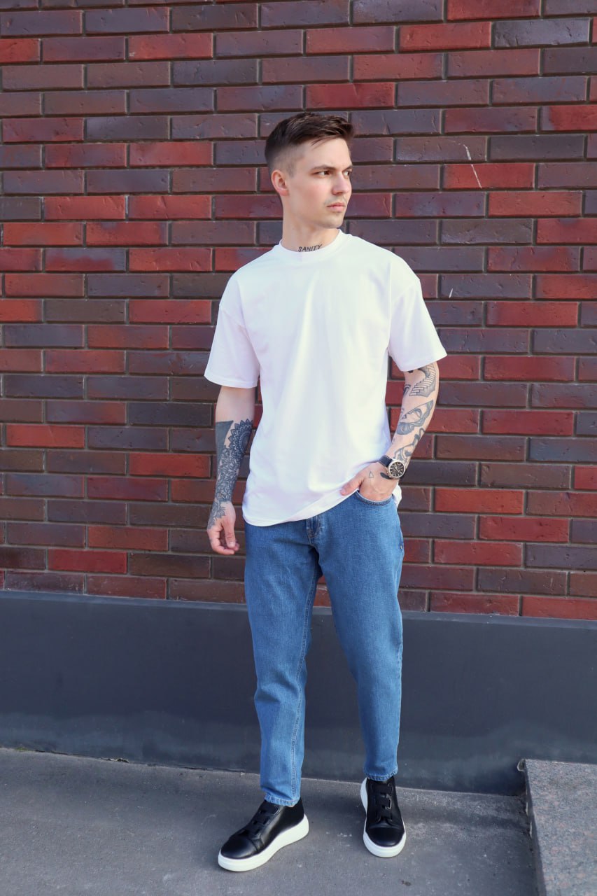 Джинси Reload - MOM Classic, синій