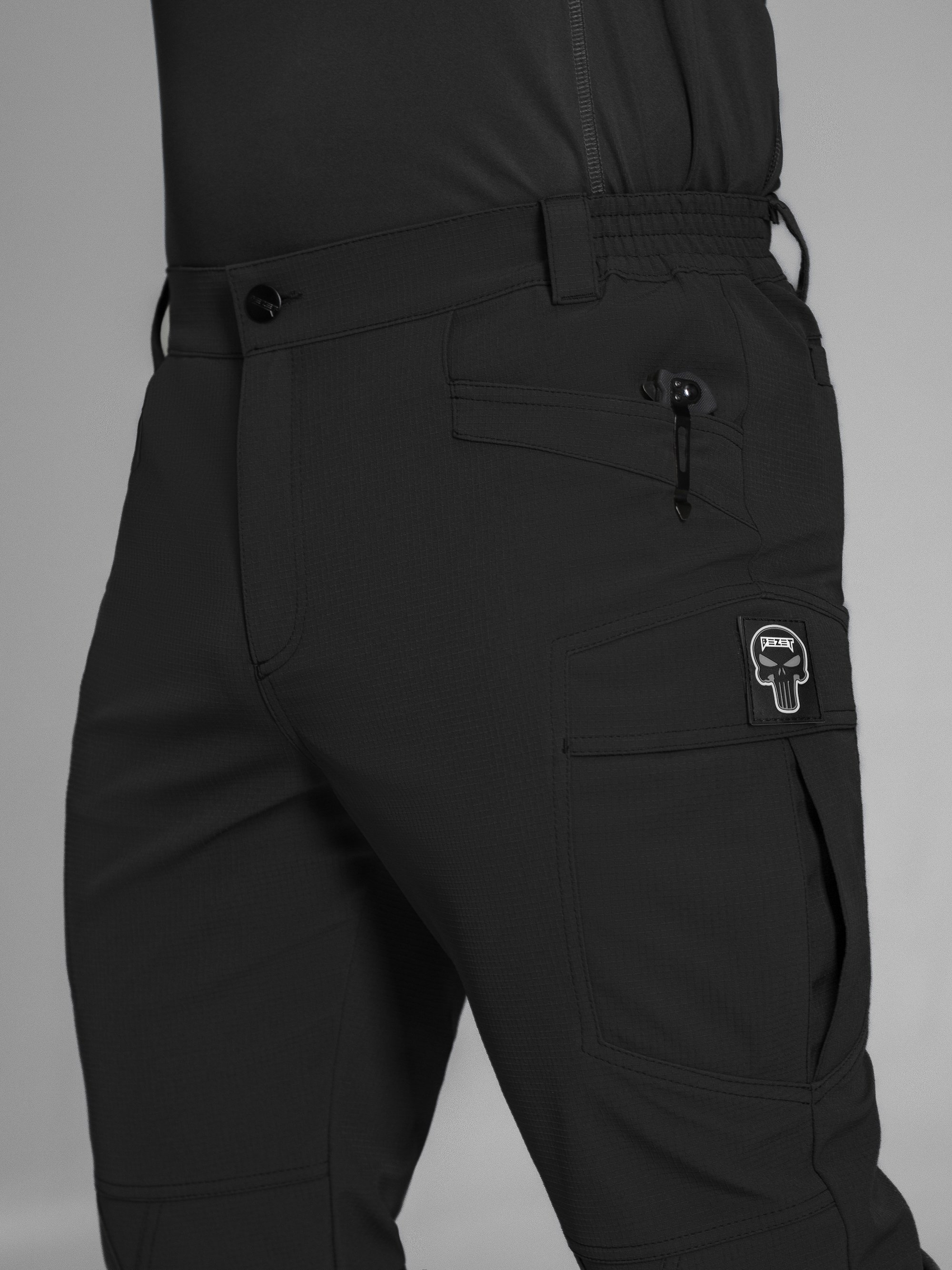 Штани карго тактичні BEZET Капелан чорний - Фото 17