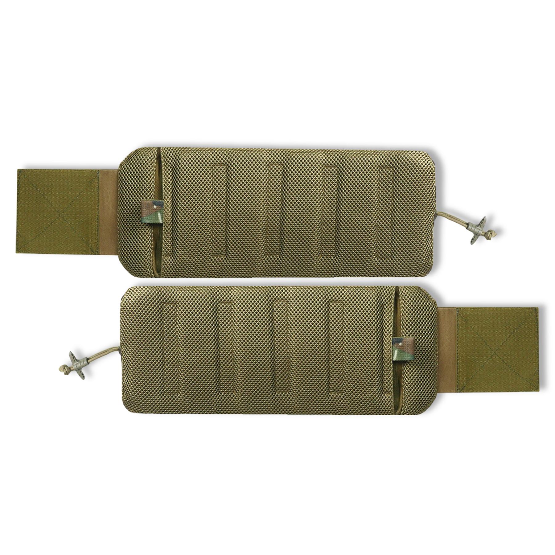 Камербанди Kiborg мультикам с карманами и быстрым сбросом Gen.2, 2 шт. с баллистическими пакетами Militex 1 класса защиты KIBORG - Фото 10