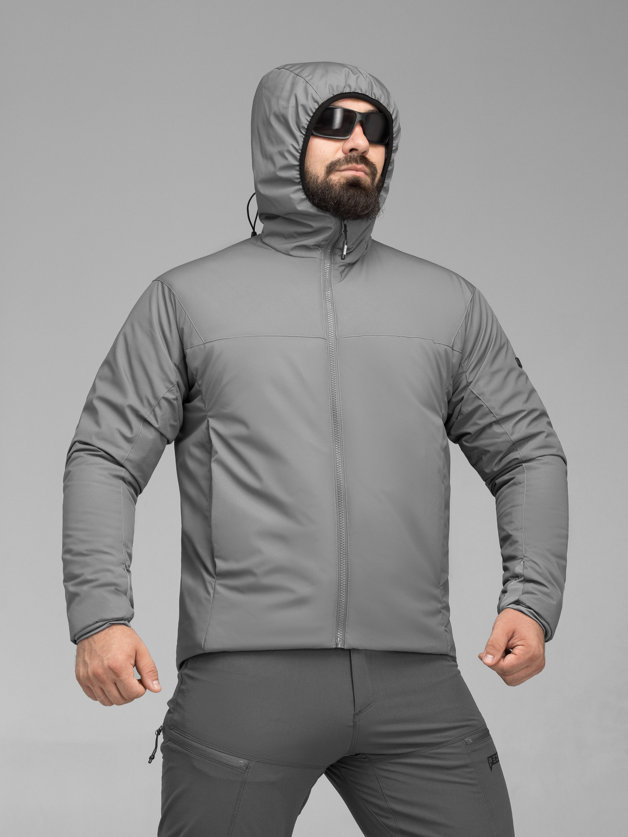 Куртка тактична BEZET Снайпер сірий - Фото 15