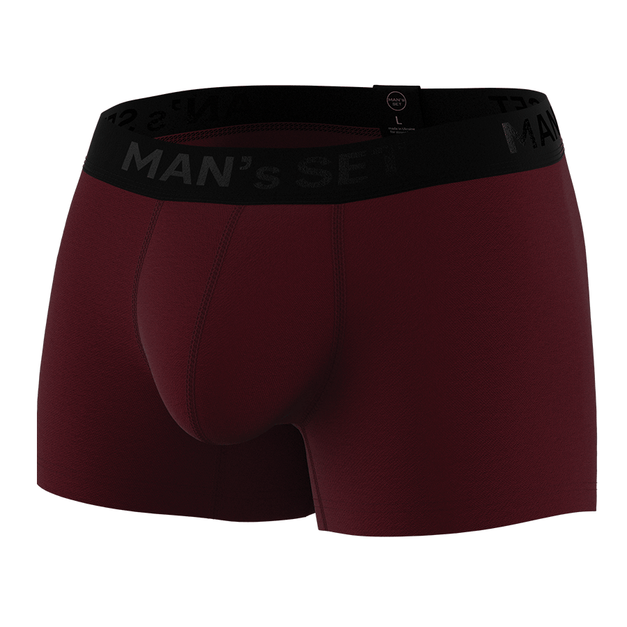 Мужские анатомические боксеры, Intimate 2.0 Black Series, бордовый MansSet