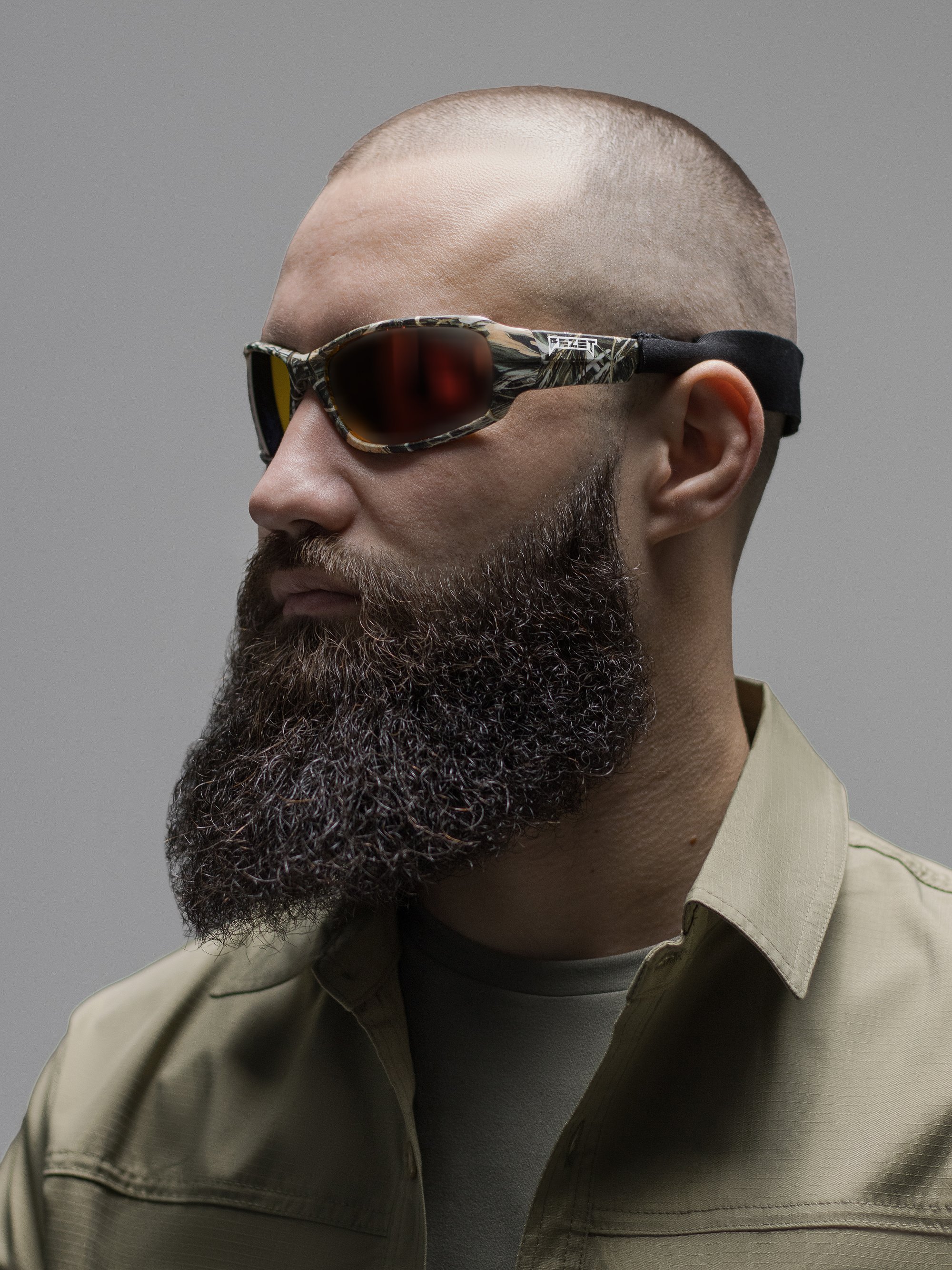 Окуляри тактичні BEZET Shadow 2.0 камуфляжний - Фото 9