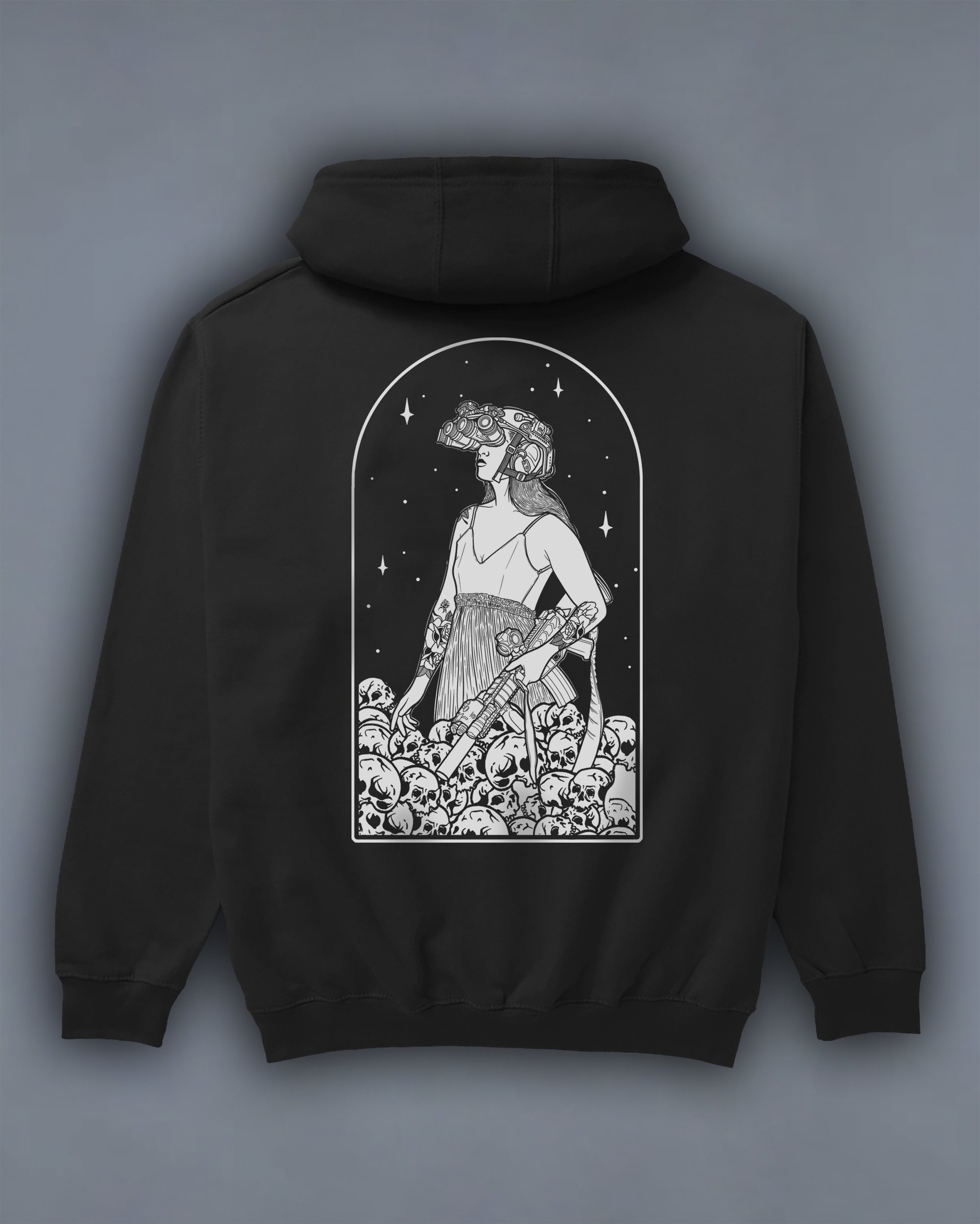 Худі на флісі / без флісу "Skulls Maiden" We feel