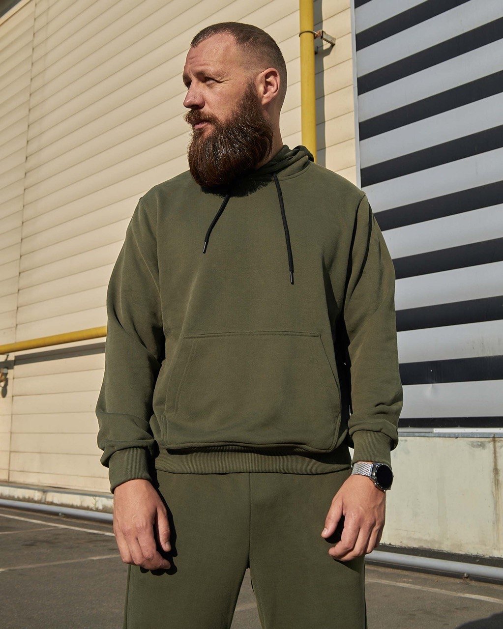 Худі хакі базовий Olymp