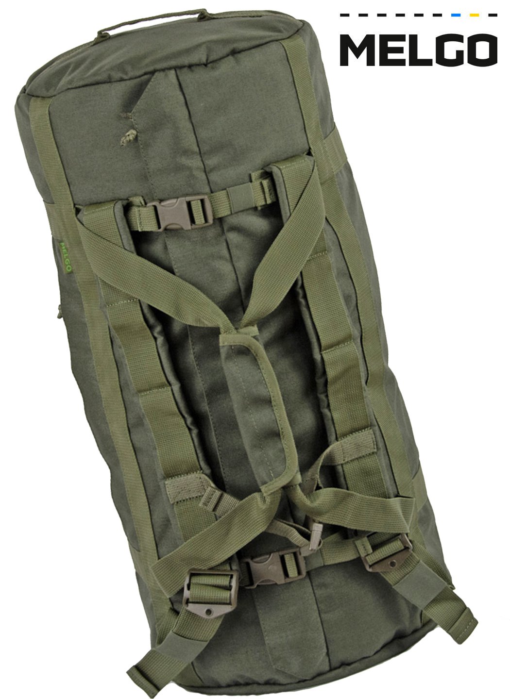 Тактична сумка - баул 90 л Полікордура Олива MELGO