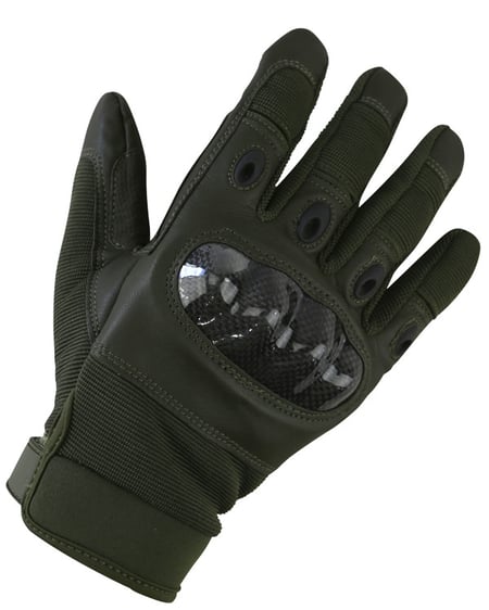 Рукавички тактичні KOMBAT UK Predator Tactical Gloves оливковий KOMBAT