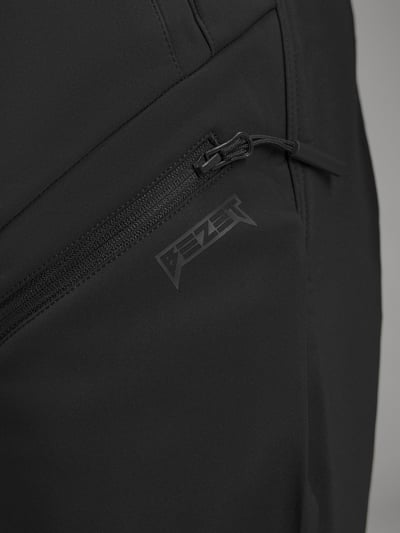 Штани карго тактичні жіночі Softshell BEZET Techwear чорний - Фото 13