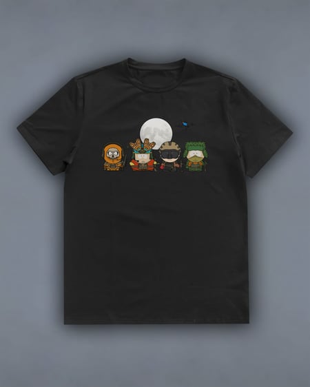 Футболка з принтом South Park front чорна We feel