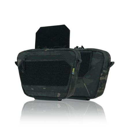 Сумка-напашник M Kiborg GU Cordura Black Multicam KIBORG