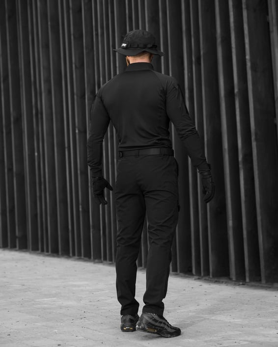 Штани карго BEZET Шпигун чорний - Фото 13