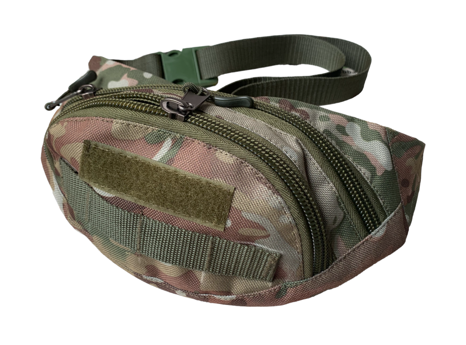 Сумка-бананка поясна оксфорд PU мультикам з двома відділеннями Tactic4Profi