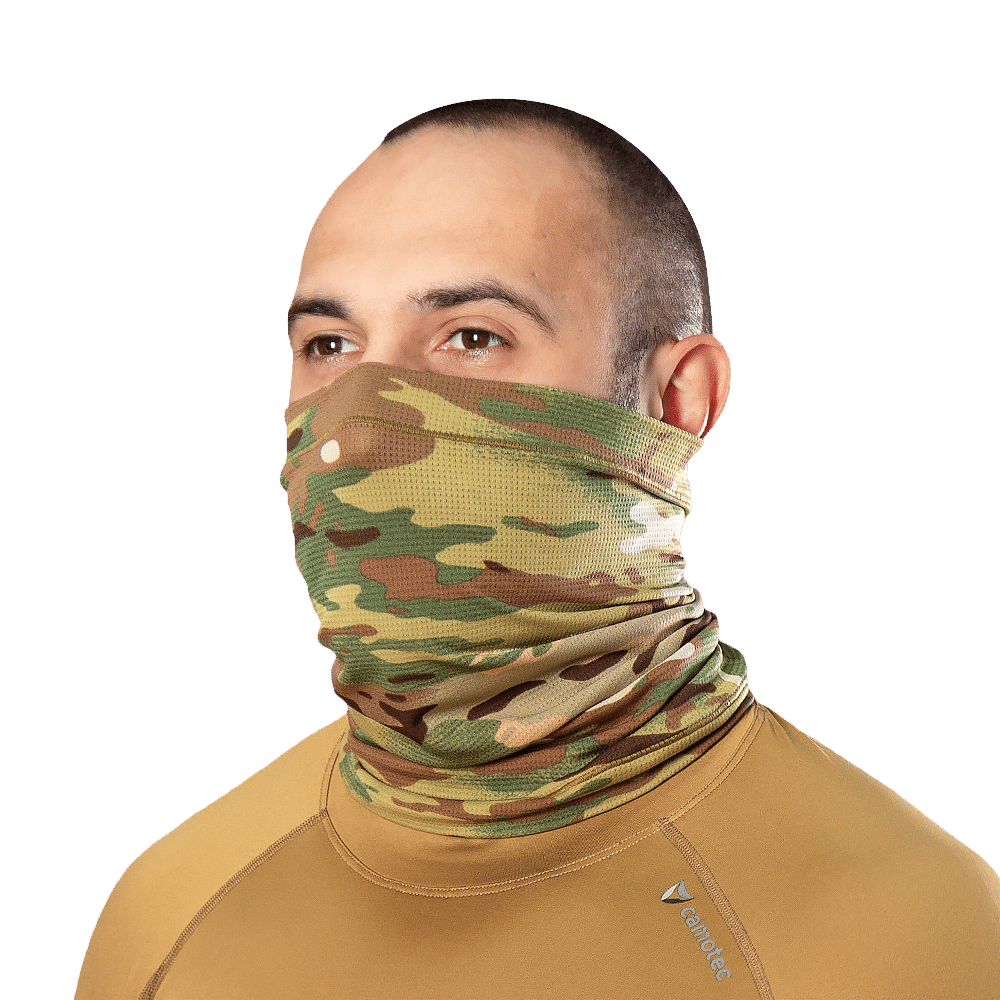 Шарф-труба Camotec Basic CoolPass Grid 2.0 Мультикам KOMBAT