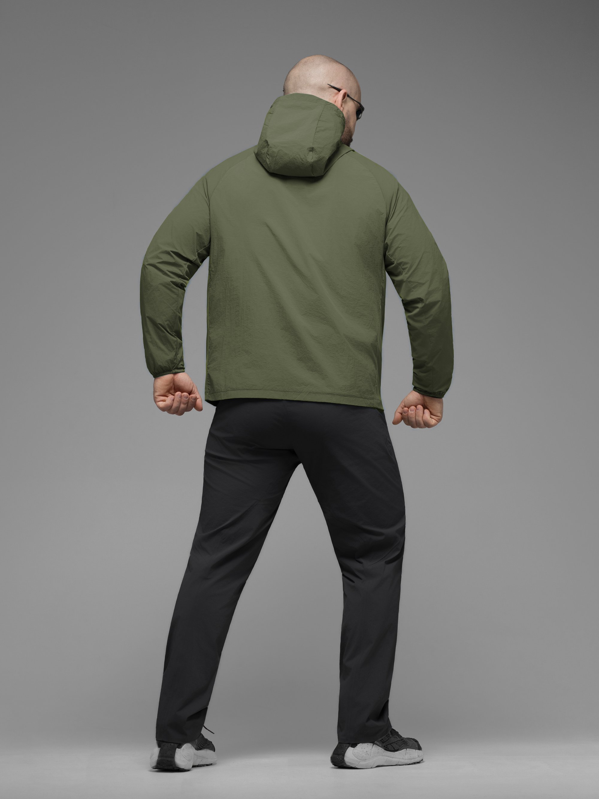 Куртка вітрівка BEZET Solguard UV 100 хакi - Фото 37