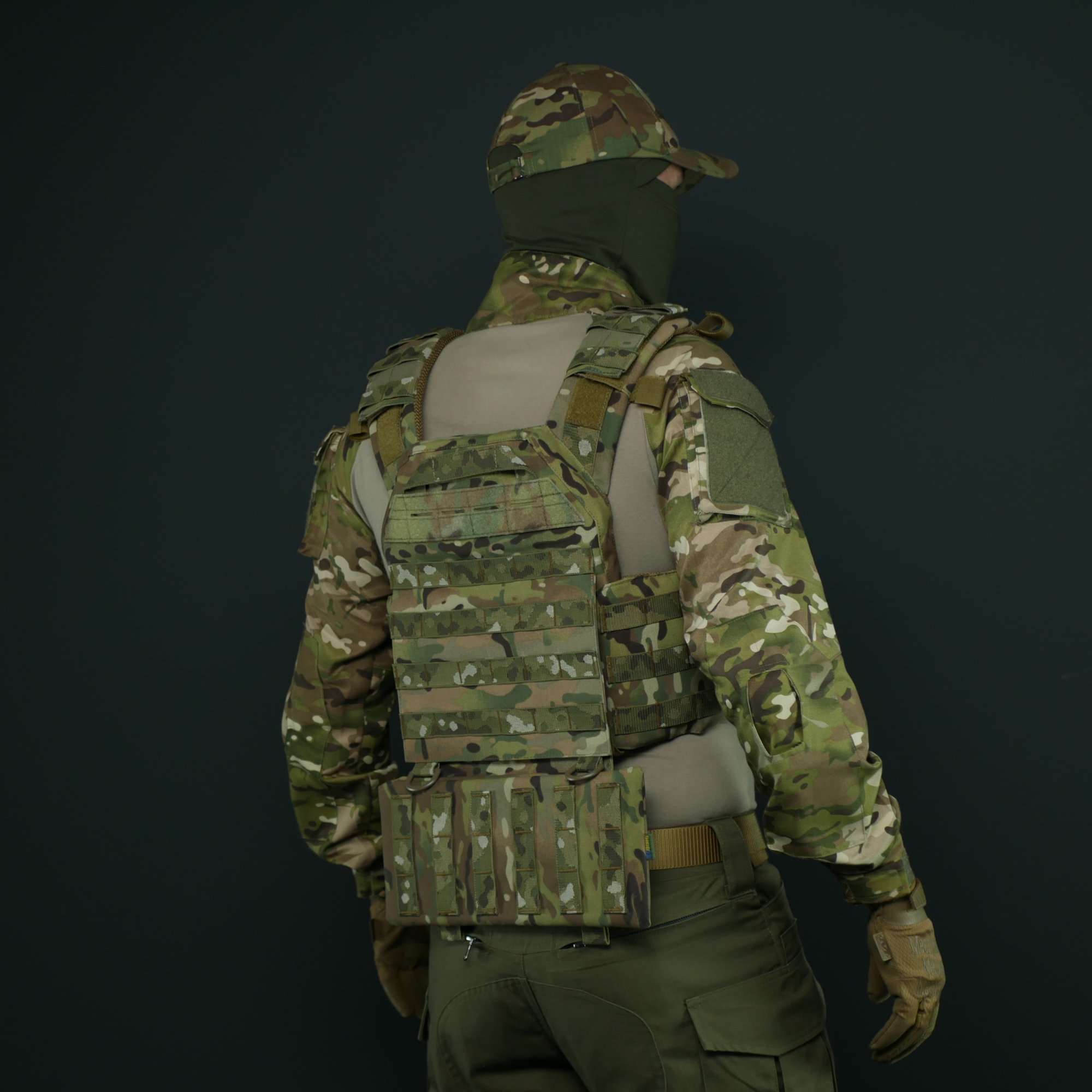 Защита поясницы Kiborg Мультикам с баллистическим пакетом Militex 1 класс защиты GEN.2 KIBORG - Фото 10