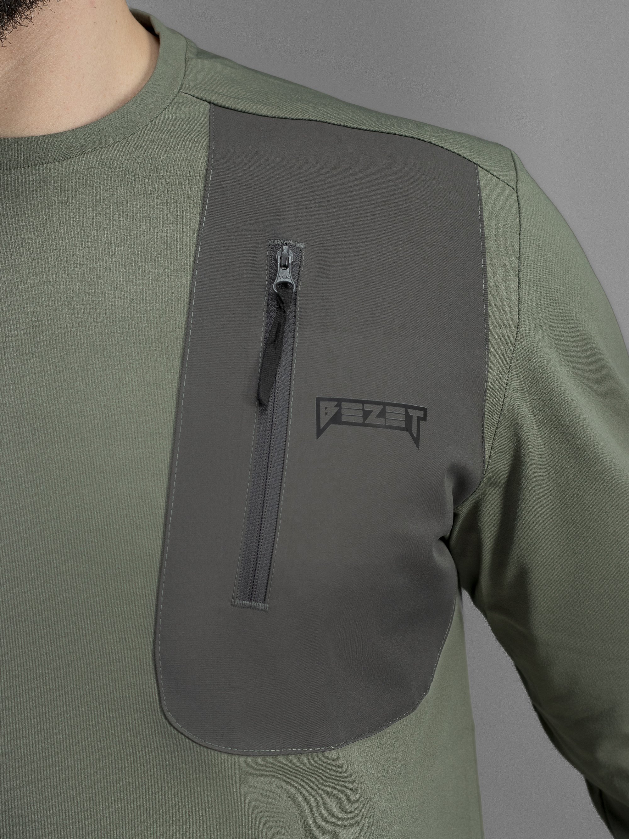 Кофта BEZET ActiveFlex хакі - Фото 12