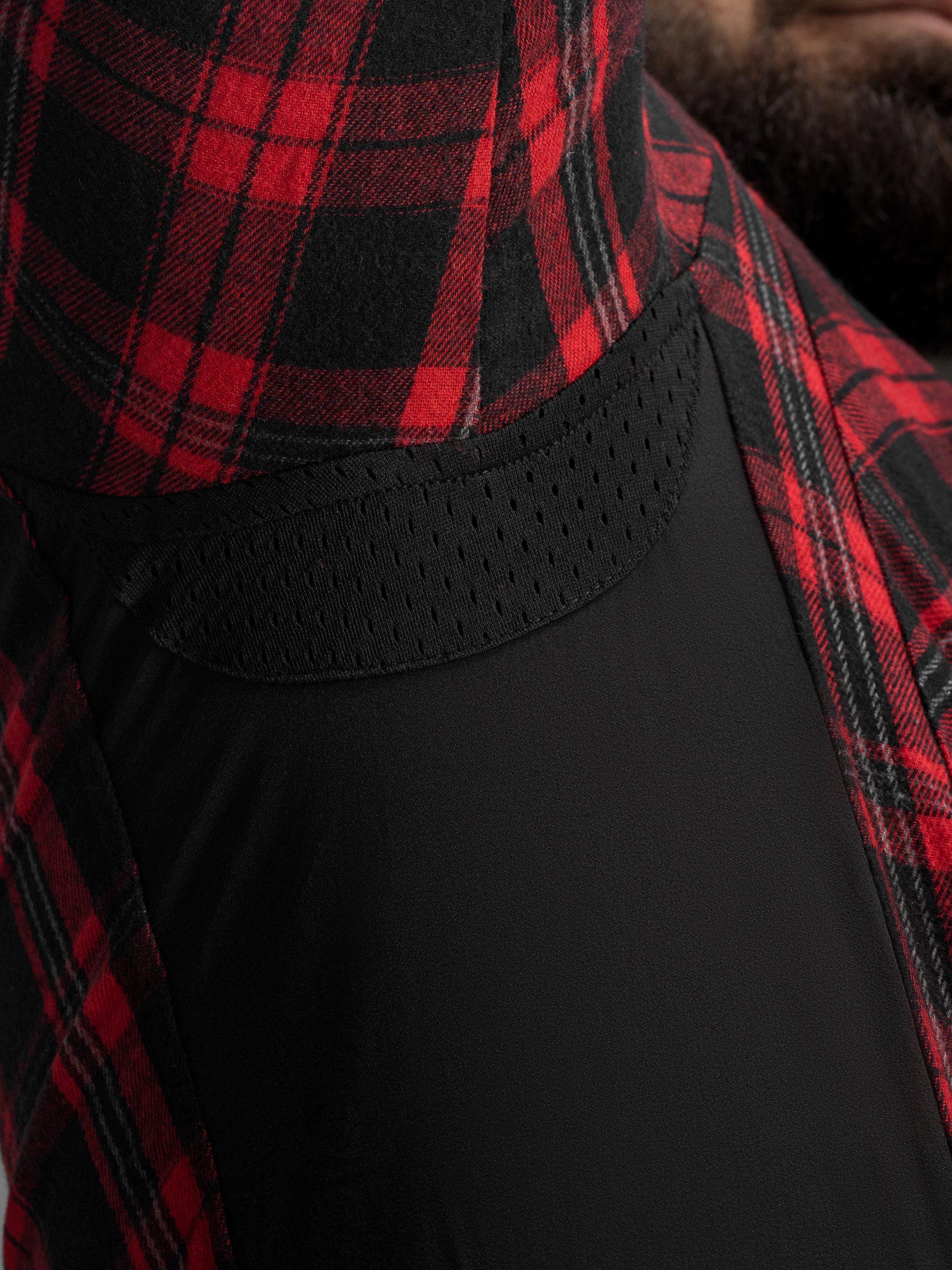 Сорочка фланелева BEZET Defender чорний/червоний - Фото 19