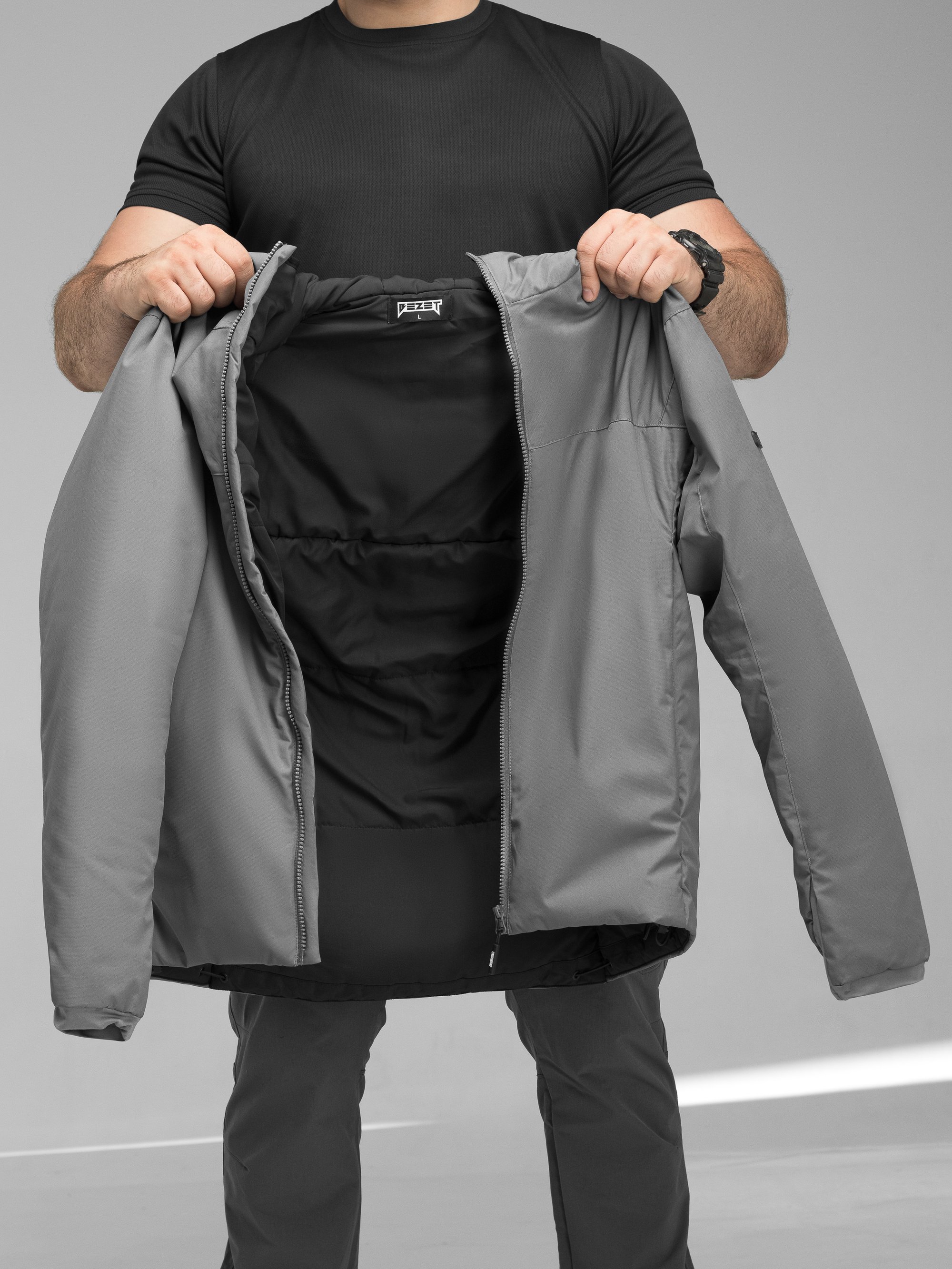 Куртка тактична BEZET Снайпер сірий - Фото 35