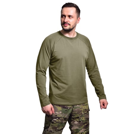 Кофта лонгслів Gig Military. Олива GIG MILITARY