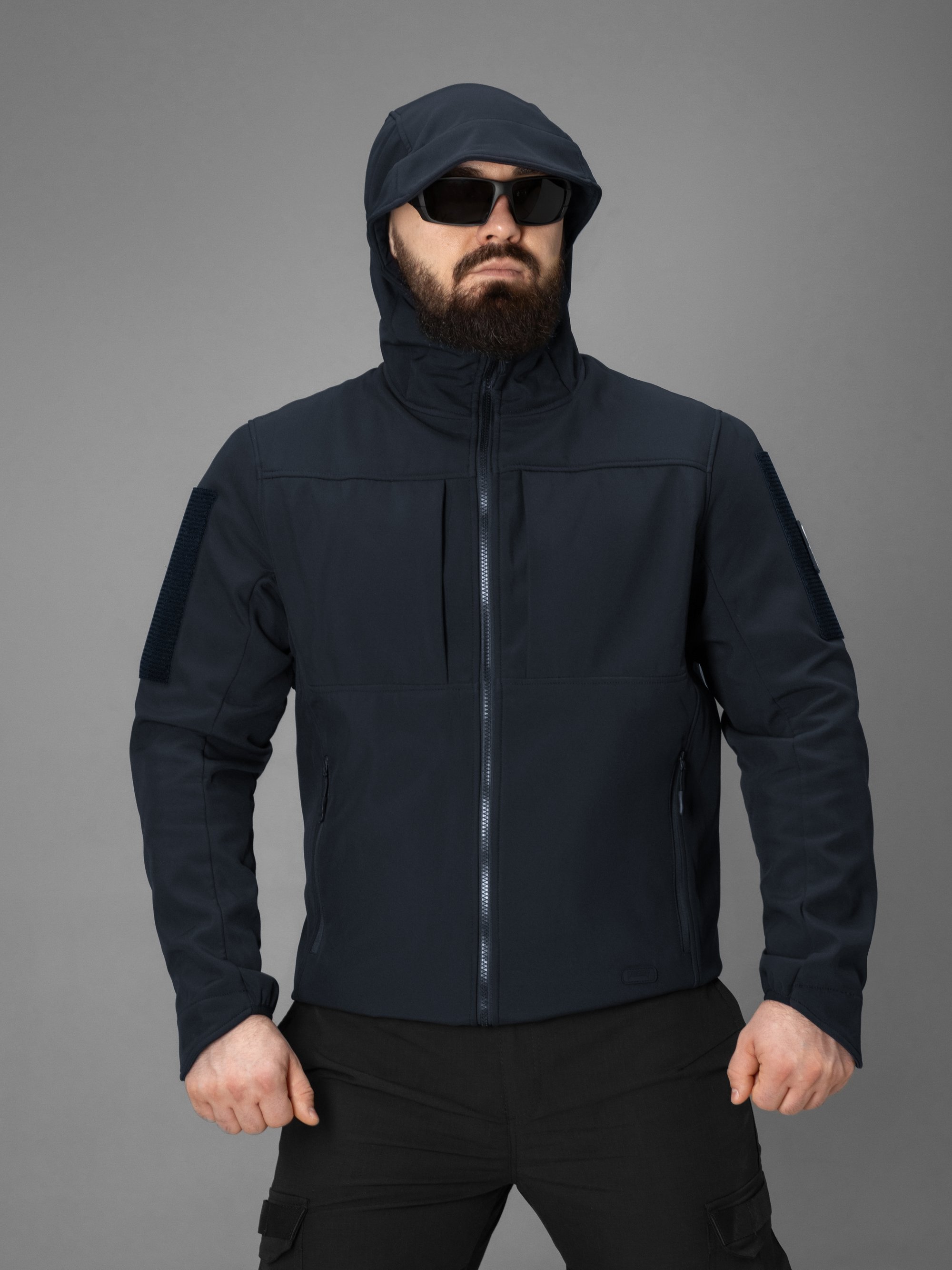 Куртка Softshell BEZET Falcon синій - Фото 8