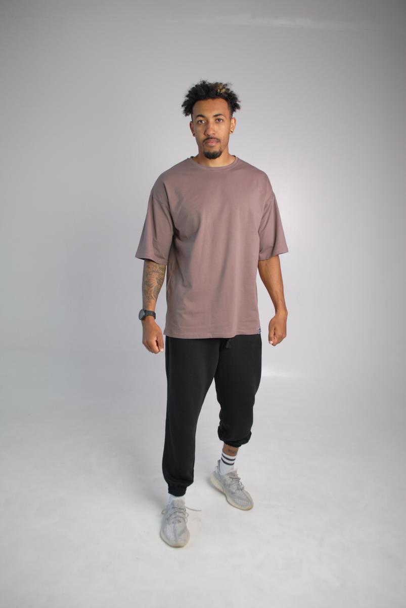 Футболка оверсайз моккачино Hi Mate