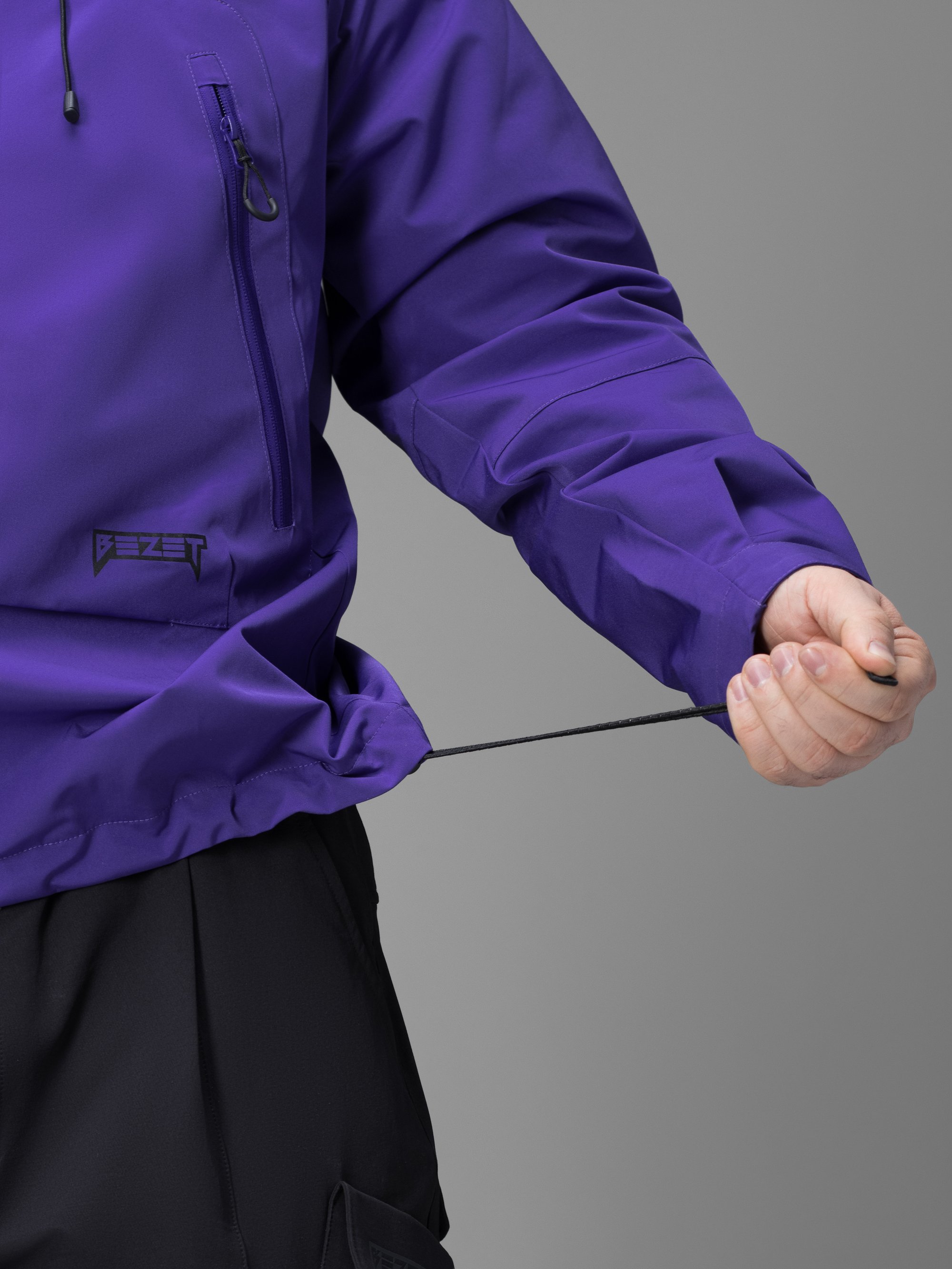 Куртка вітрівка BEZET Trail фіолетовий - Фото 28
