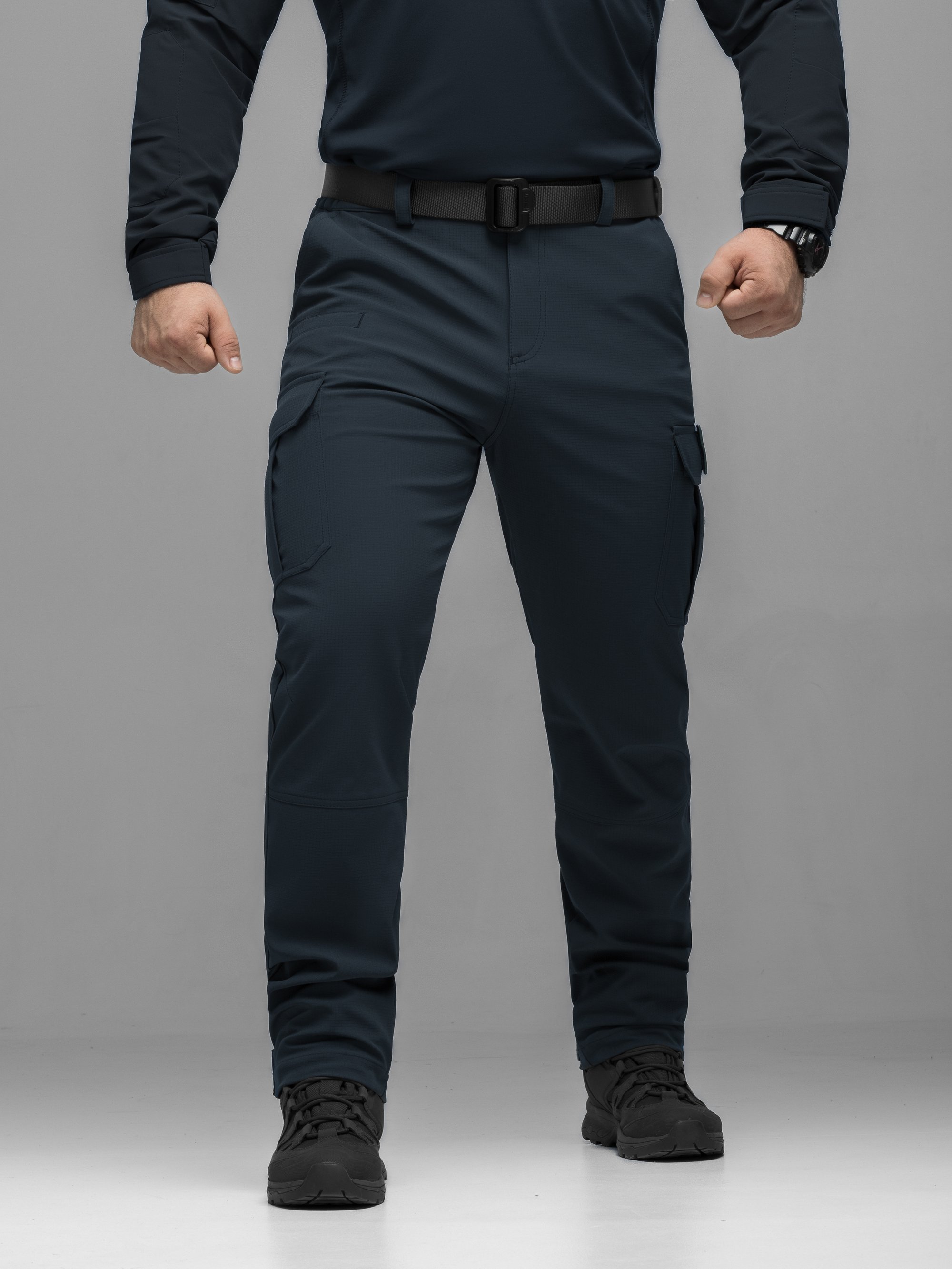 Штани карго тактичні BEZET Basic синій - Фото 1