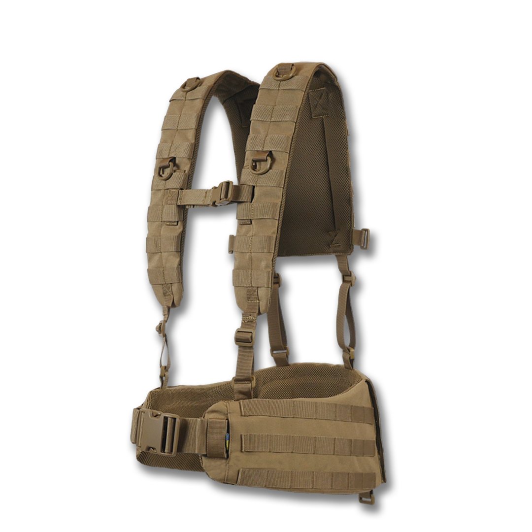 Ременно-плечевая система (РПС) койот Kiborg R-1 GEN.2 (L) KIBORG