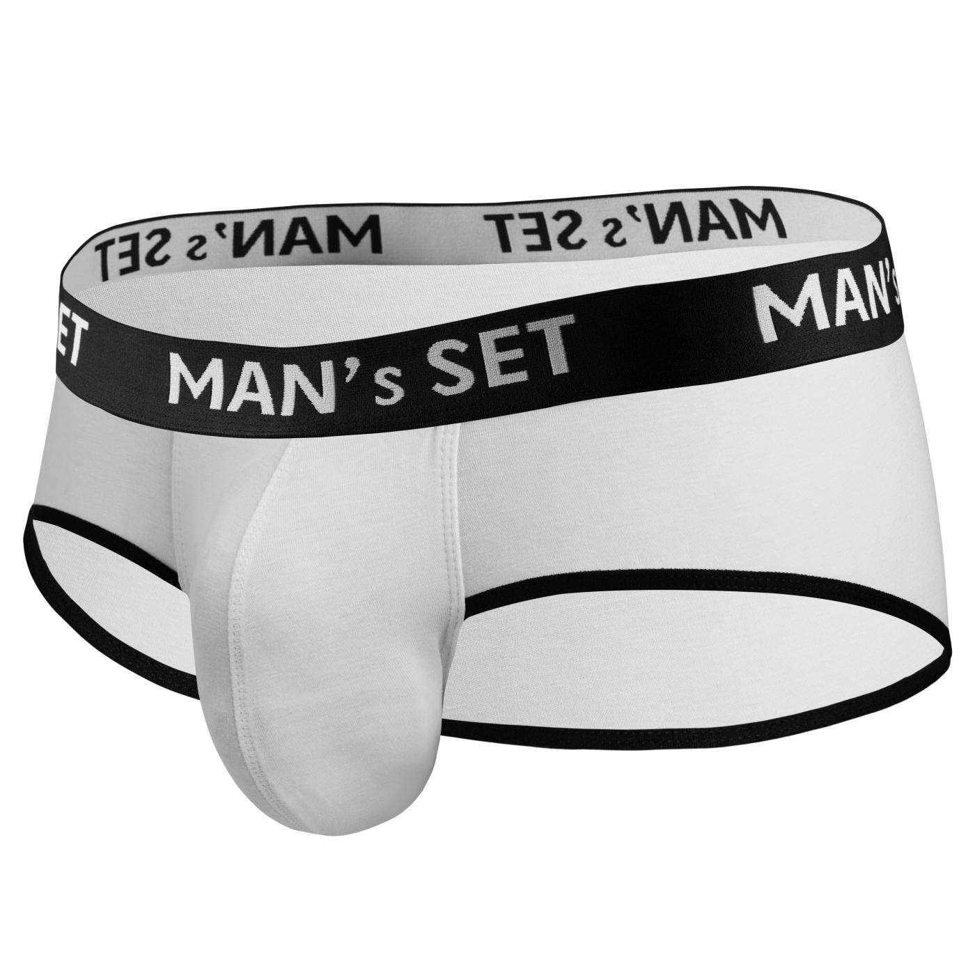 Чоловічі труси сліпи з бавовни, Anatomic Slips, білий MansSet